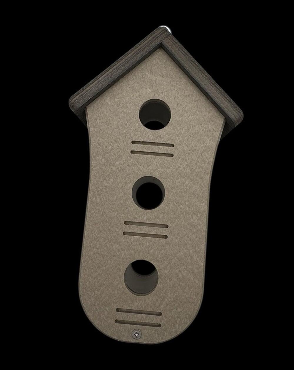 Wild Birds Unlimited Suet Plug Bird Feeder Hanging Durable EcoTough Gray Rustic
